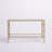 Taoran 47'' Glass Top Console Table