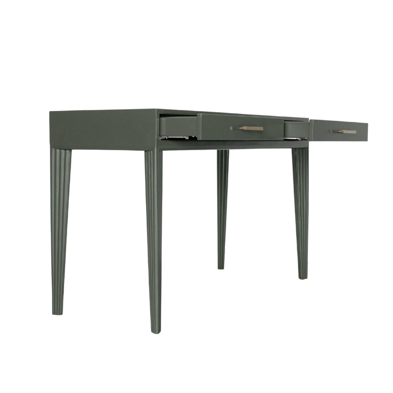 Bureau d'écriture en bois massif Gauthier, Evergreen