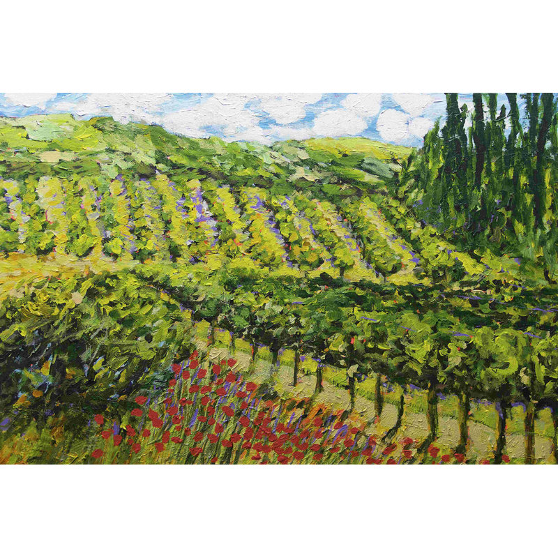 Mountain Vineyard, H 8 po x l 12 po