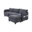 Canapé modulaire surdimensionné avec repose-pieds mobile-1979278044