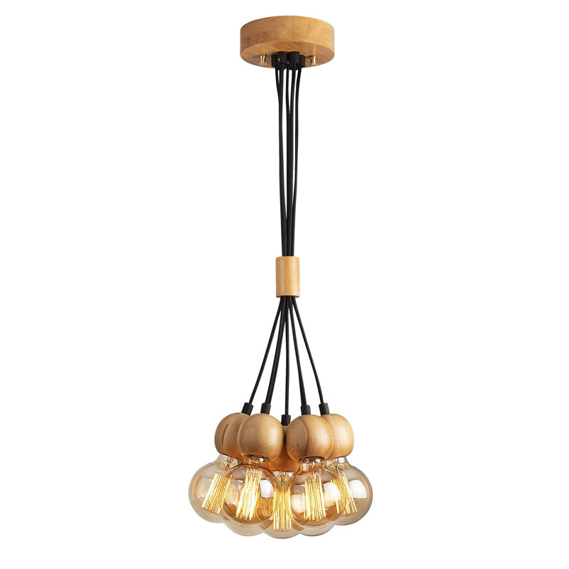 Luminaire suspendu en grappe 7 lumières Havant