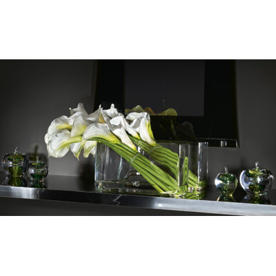 Kunstblume Orchidee in Vase
