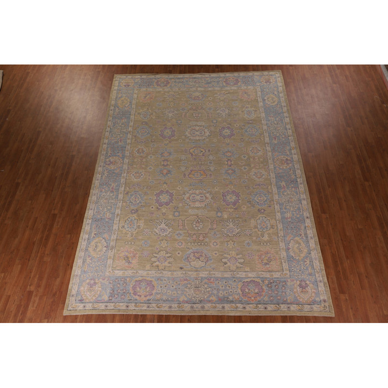 Tapis rectangulaire en coton One-of-a-Kind