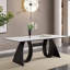 Ensemble de table à manger et de chaises de style rétro français-103446871