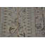 Tapis antiques bleus, tapis rétro, tapis turc, petits tapis de 2,7 pi x 2,7 pi, tapis de luxe