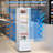 9.8 Cu.Ft Commercial Refrigerated Display Cabinet, Beverage & Cake Display with LED Lighting