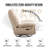 Katrein Wide Tufted Upholstered Power Recliner with Voice Control-1081271006
