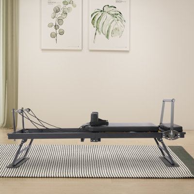 Foldable Pilates Reformer Machine, Multifunctional Yoga Fitness Equipment, Pilates Exercise Equipment