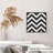 Abstract Chevron Pattern IV Retro Unframed Art Print-2020839883