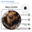 Horloge murale 12 po Lion