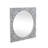 Alberton Bone Flat Wall Mirror