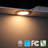 4'' Selectable Color Temperature Dimmable Air-Tight IC Rated LED Canless Recessed Lighting Kit-123230011