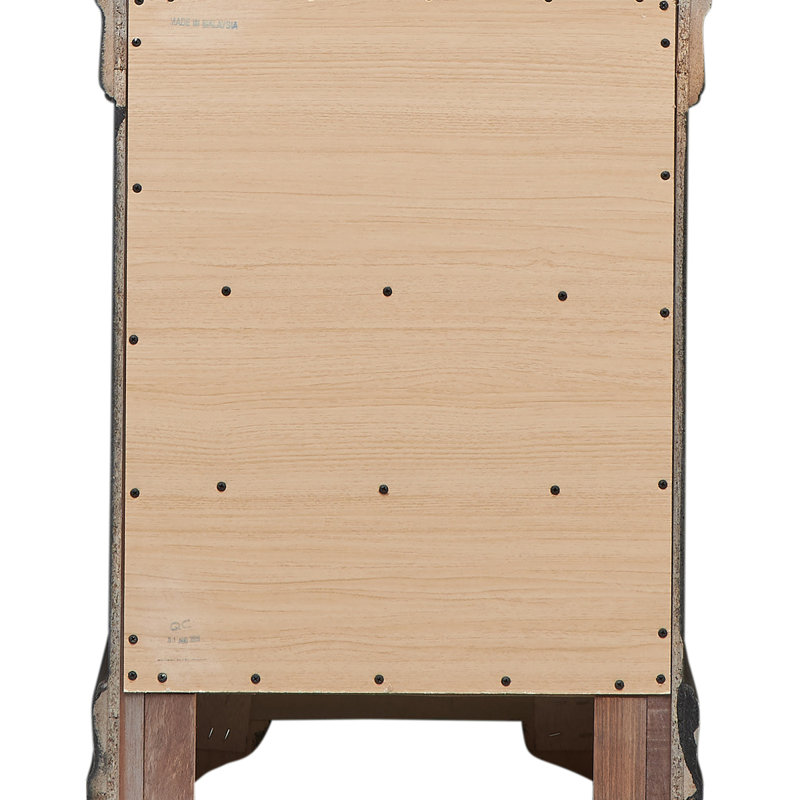Charming Traditional Nightstand, Gray