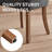 Upholstered Dining Accent Chair With Armrest-1772763905
