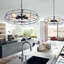 Lustre géométrique unique à 5 lumières Edelare
