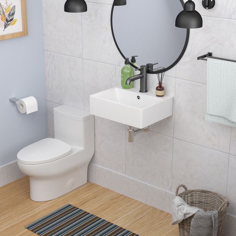 Lavabo de salle de bain mural 21 "X 16"