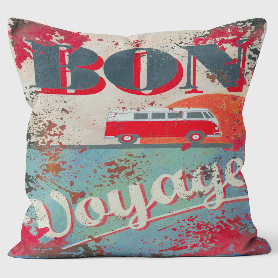 Bon Voyage - Martin Wiscombe - Art Print Cushion
