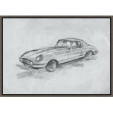 Graphite Cars I Print by Richard Ryder