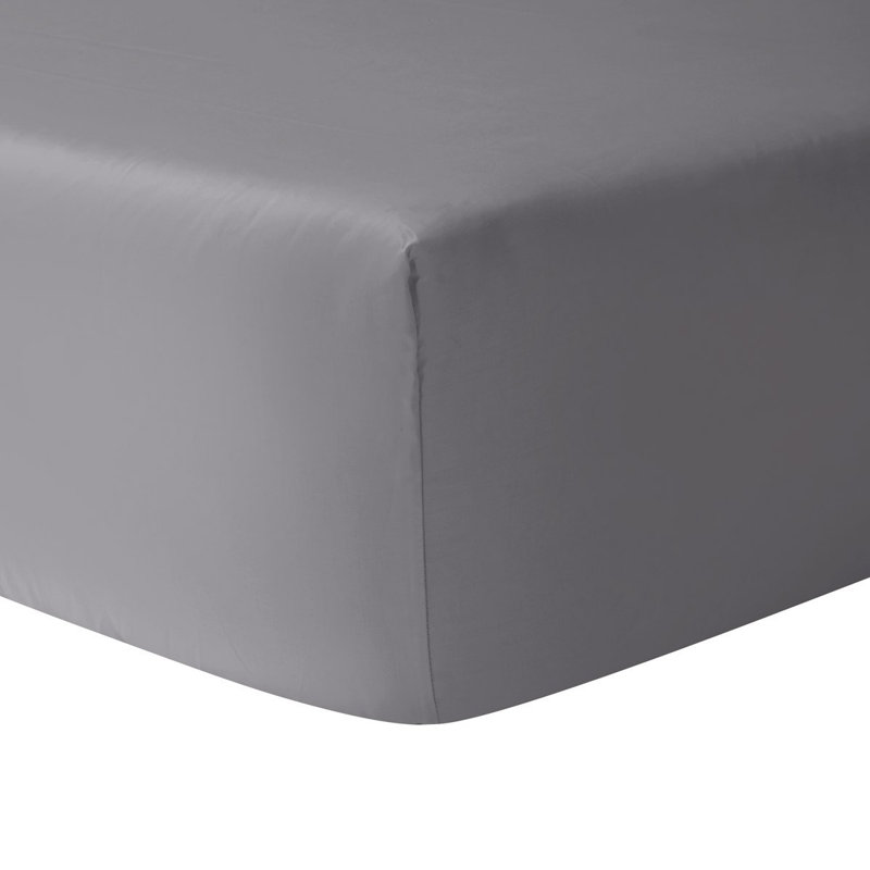 Triomphe Fitted Sheet, Full Fitted Sheet, Platine