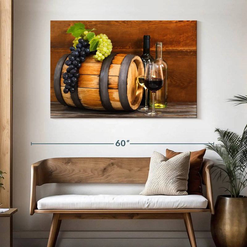 Yarlin Wine Country Produce, H 32 po x l 48 po
