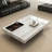 Italian rectangular marble coffee table-2077860233