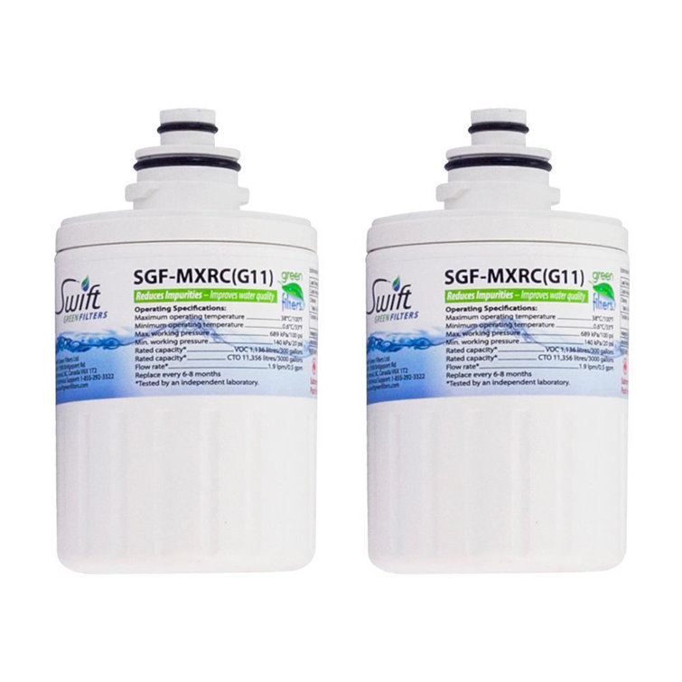 Swift Green Filters SGF-MXRC Compatible For GE Smartwater FXRC, MXRC 46-9905 Refrigerator Water Filter Made In USA