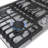 500 Series 36" Gas Cooktop, 5 Burner in Stainless Steel
