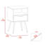 Table de chevet moderne et minimaliste-609995952