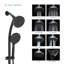 Pomme de douche multifonction 4,7 po-77055373