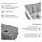Undermount Double Bowl Kitchen Sink