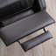 Fauteuil inclinable manuel en similicuir de 33,6 po Hoopeston-2133162676