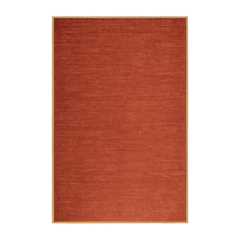 Tapis brun uni lavable à la machine, Tapis de couloir 2 pi x 5 pi