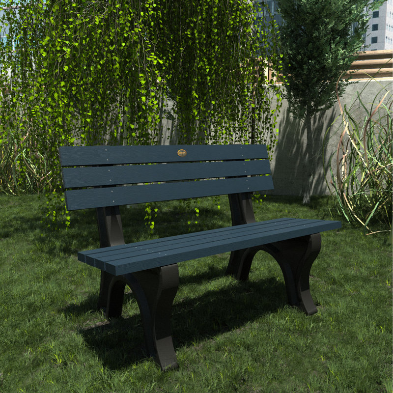 Banc de parc Angelyna Aurora, Bleu fédéral