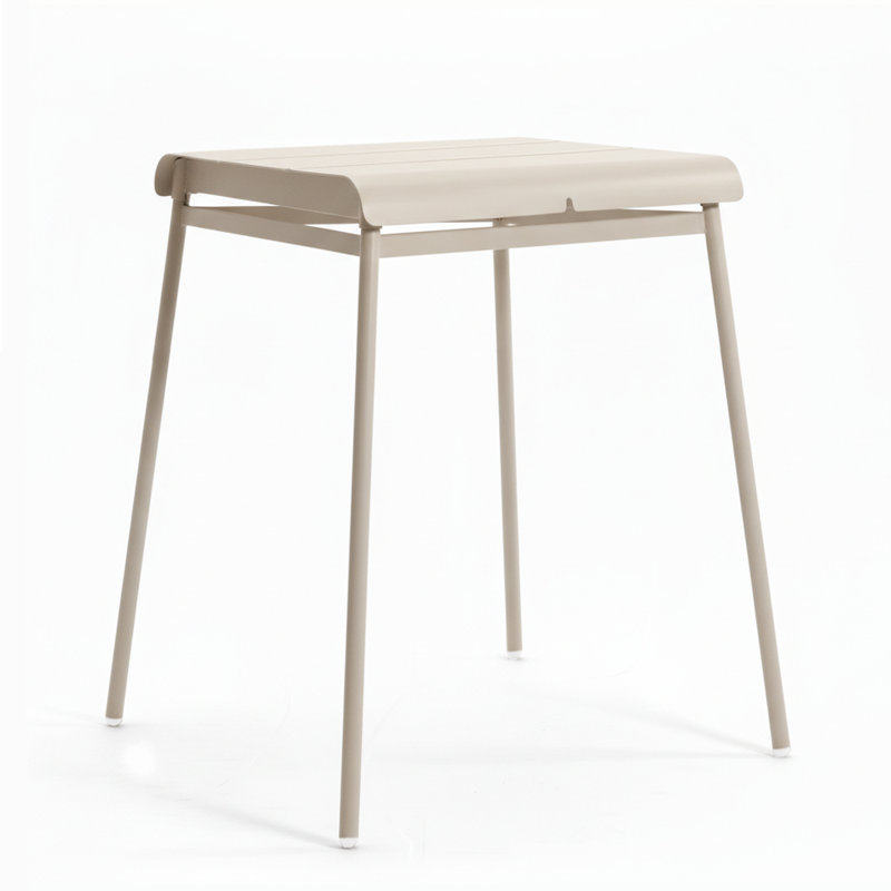 Table de bar Corail, gris