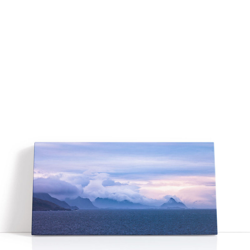 Norweigan Sky - reproduction d'art sur toile, H 10 po x l 20 po