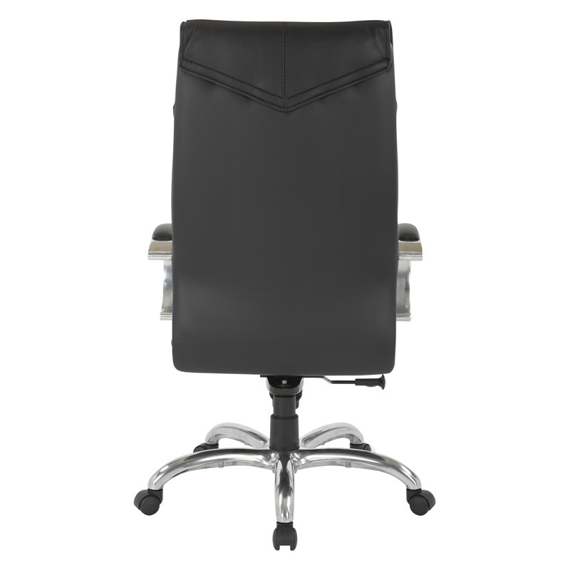 High Back Black Leather Executive Swivel Chair
