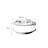 Italian light luxury round lift coffee table