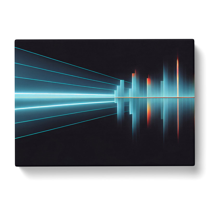 Equalizer Audio Art Vol.2 Abstract - Wrapped Canvas