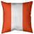 Orange / blanc