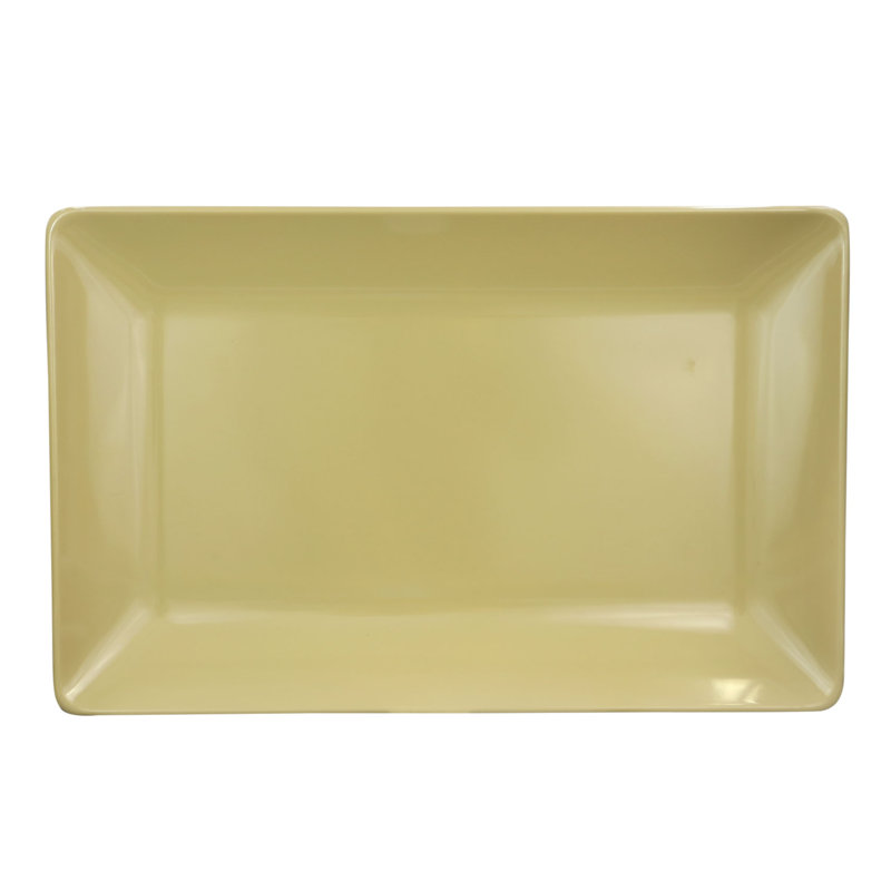 Plateau en mélamine, Blanc, H 1,5 po x l 18 po x P 11,5 po