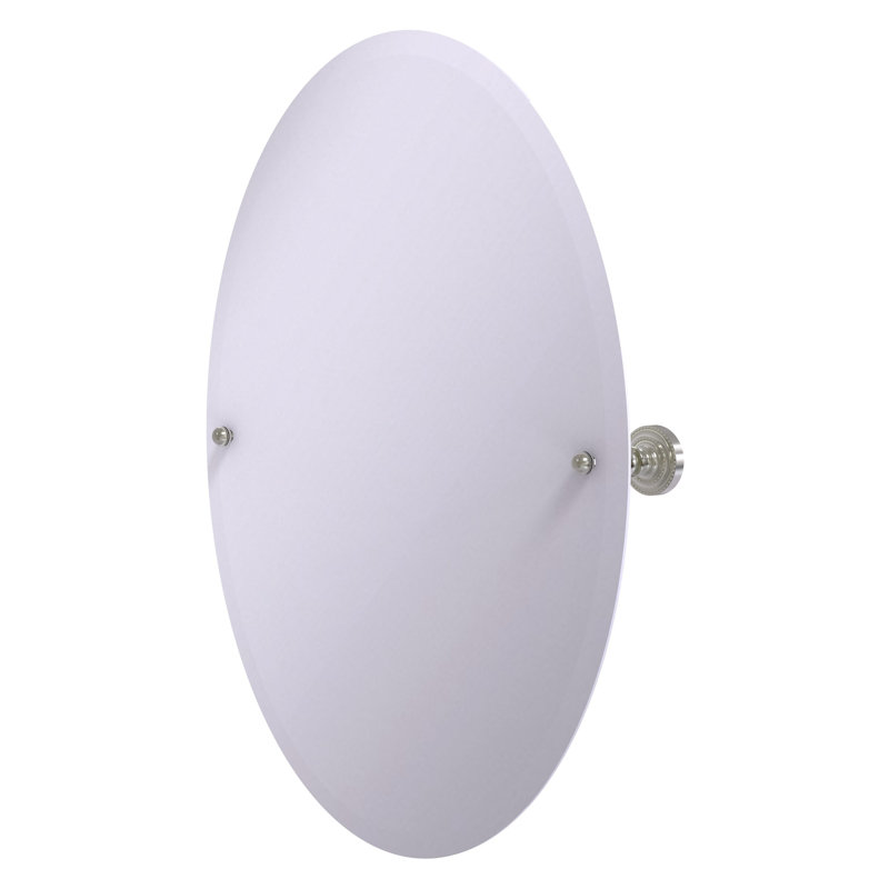 Marchmont Metal Wall Mirror, Satin Nickel