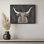 «Longhorn Clyde» par Sara Baker, reproduction d'art
