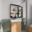 Armoire à pharmacie à miroir sans cadre à DEL avec lumière à intensité variable et 3 tablettes réglables H 36 po-1568272325