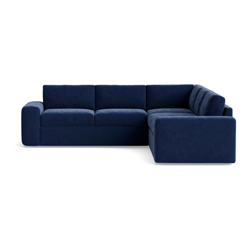 The OG Sectional, Performance Velvet - Uniform, Right Hand Facing