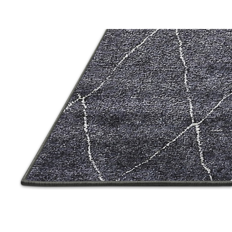 Tapis noir Boughton, Rectangle 6 pi x 9 pi