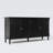 58" Vintage Buffet Cabinet With Adjustable Shelves And 4 Doors, Sideboard with Solid Wood Veneer-1605203832
