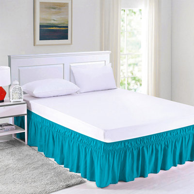 Ruffled Wrap Around Bed Skirt