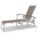 Askar Outdoor Rust-Resistant Metal Chaise Lounge
