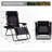 Naihomy Folding Recliner Chair with Cushions-67824043