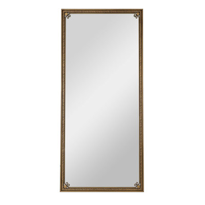 Full Length Mirror with Stand, 70.1"x31.9" Floor Standing Large Dressing Mirror Hanging or Leaning Against Wall for Bedroom Living Room, Antique Gold